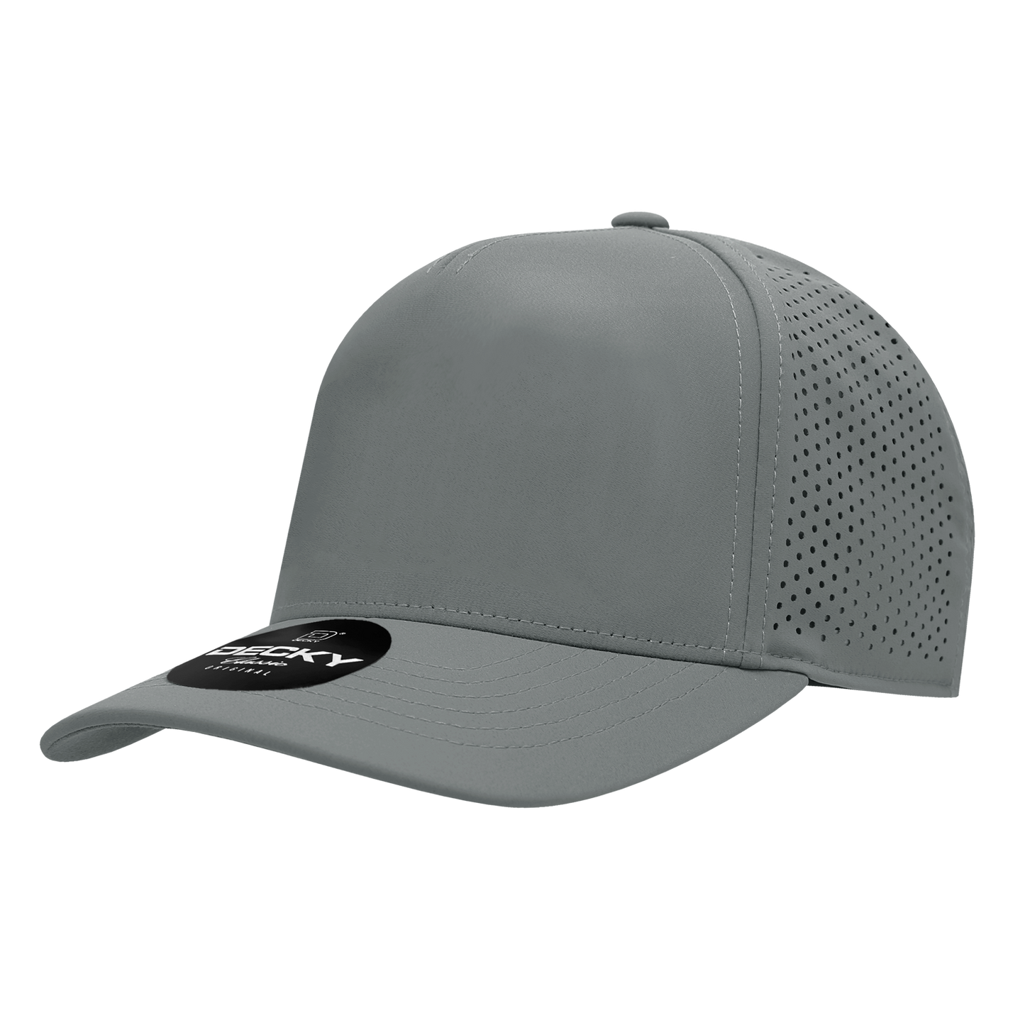 Decky 6045 Baseball Cap - Structured, Curved Brim