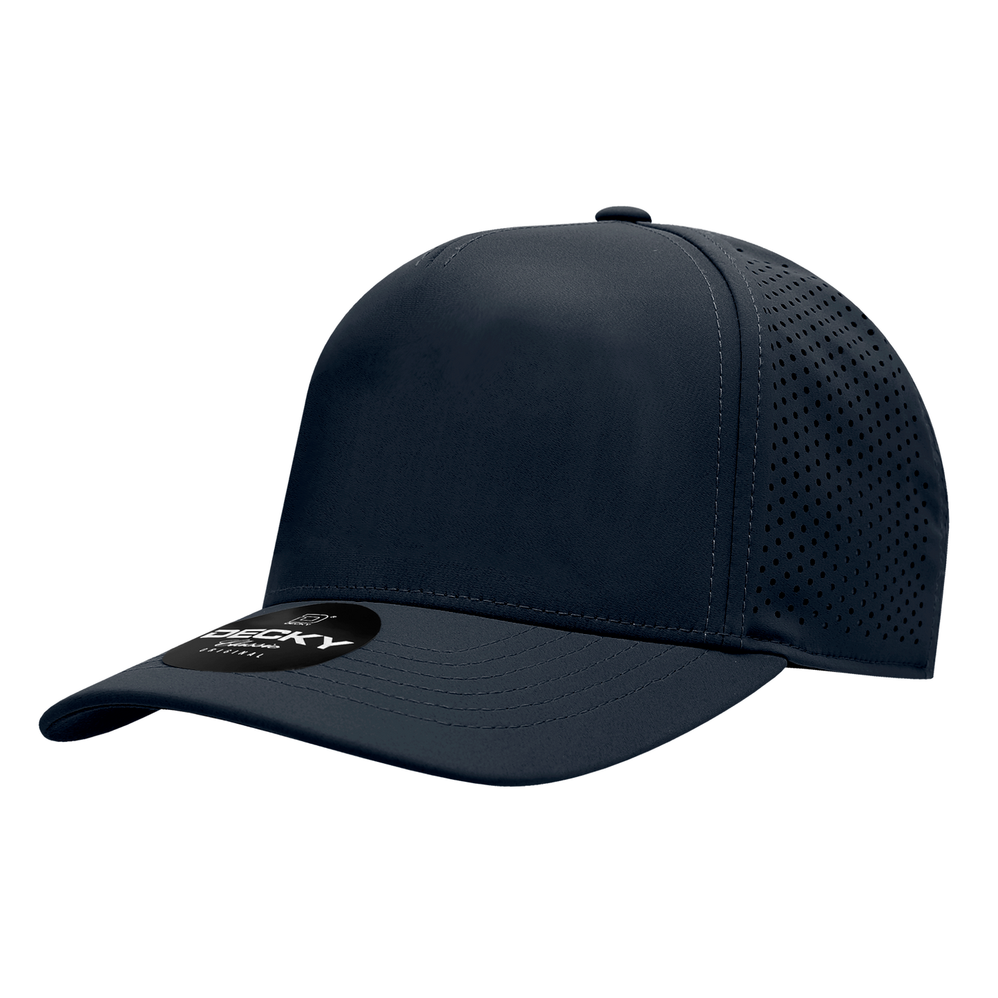 Decky 6045 Baseball Cap - Structured, Curved Brim