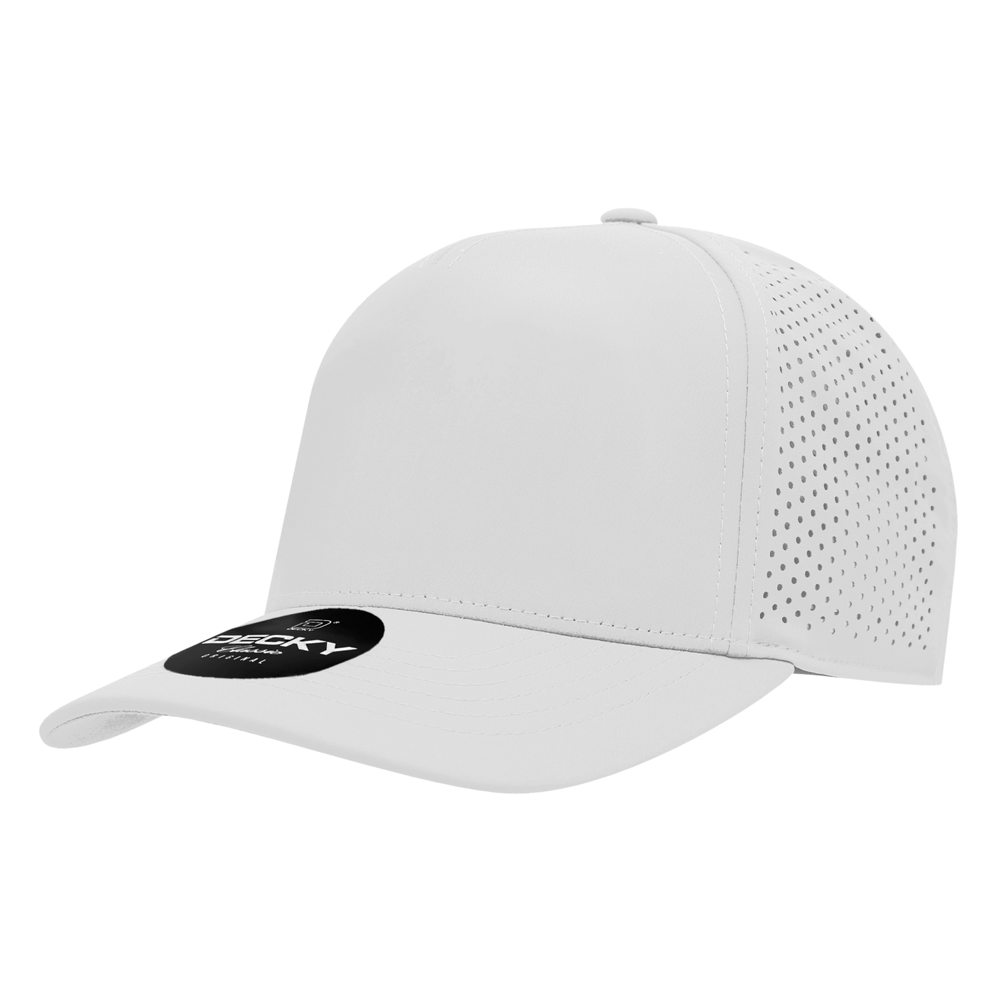 Decky 6045 Baseball Cap - Structured, Curved Brim