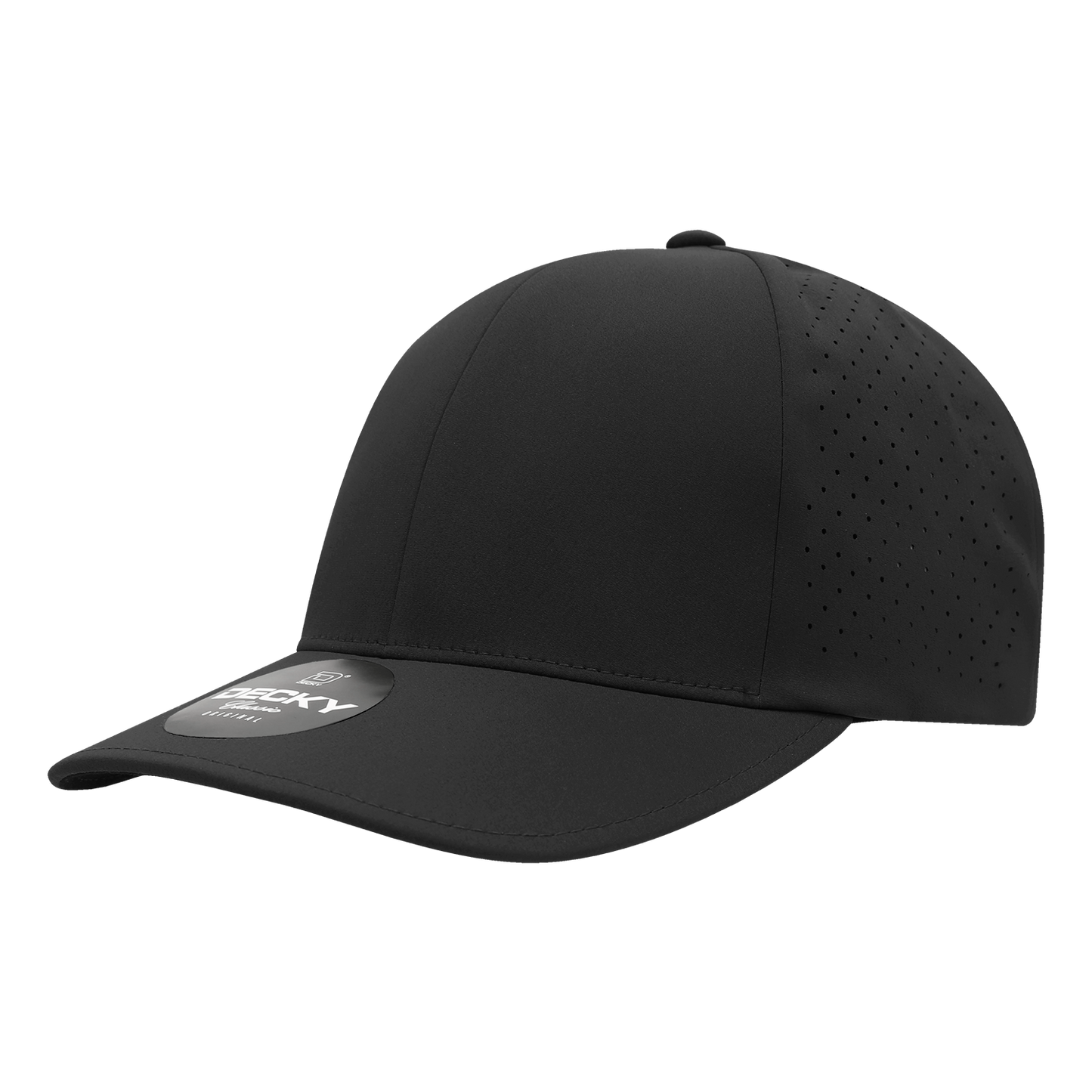 Decky 6046 Baseball Cap - Structured, Curved Brim