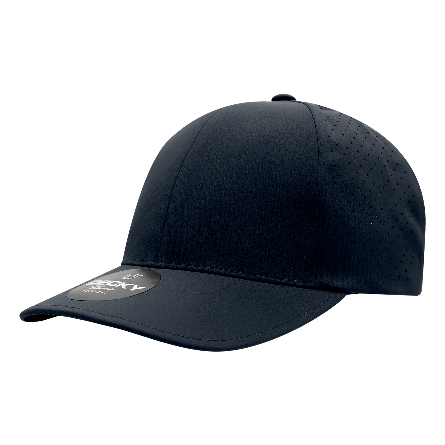 Decky 6046 Baseball Cap - Structured, Curved Brim