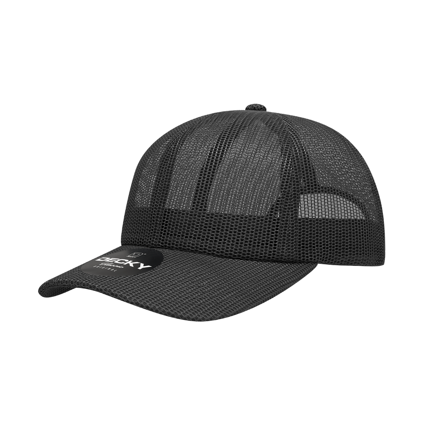 Decky 6047 Baseball Cap - 100% Polyester, Structured