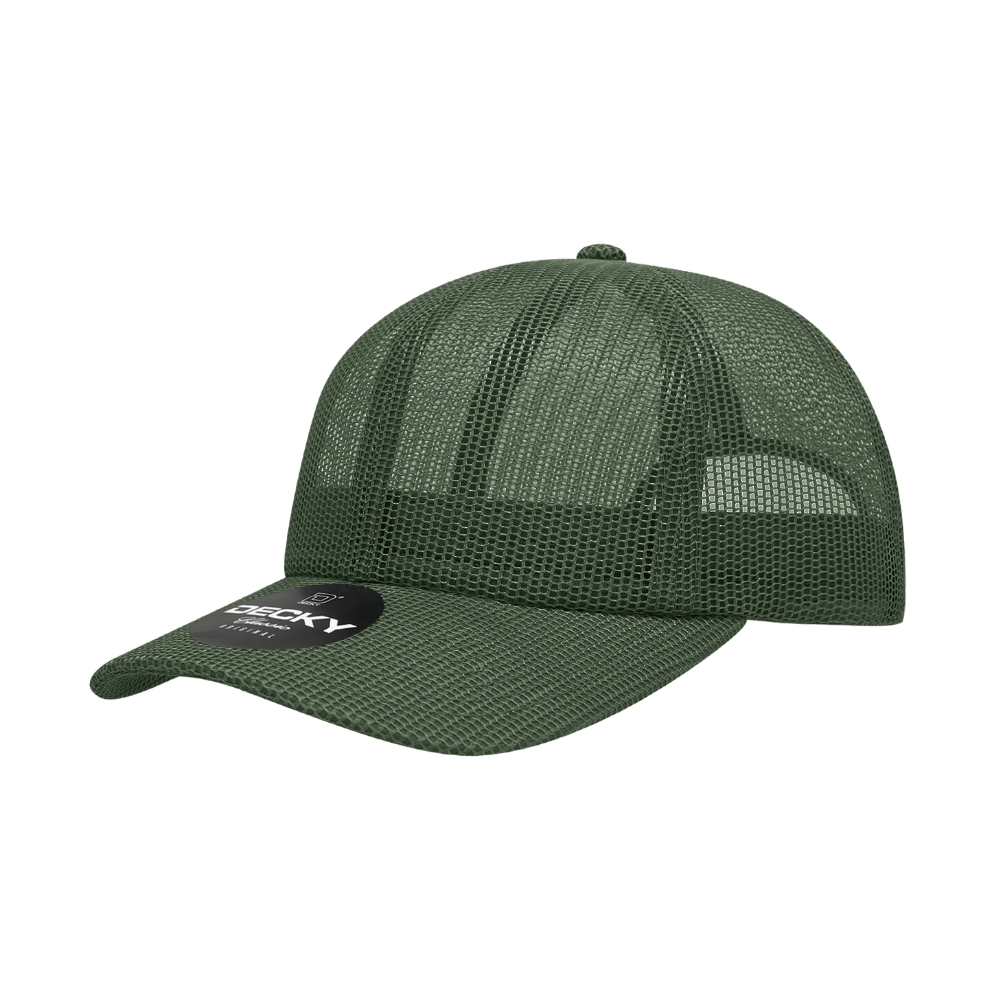 Decky 6047 Baseball Cap - 100% Polyester, Structured