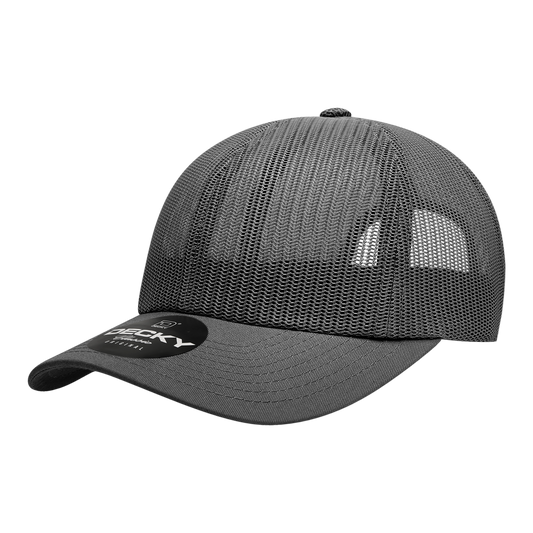 Decky 5 Panel Mid Profile Structured Perforated Performance Cap