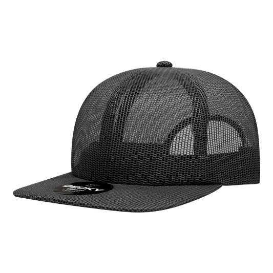 Decky 6 Panel High Profile Relaxed Mesh Trucker