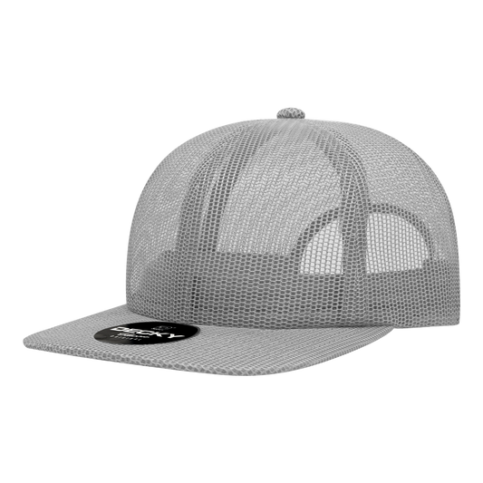 Decky 6 Panel High Profile Relaxed Mesh Trucker