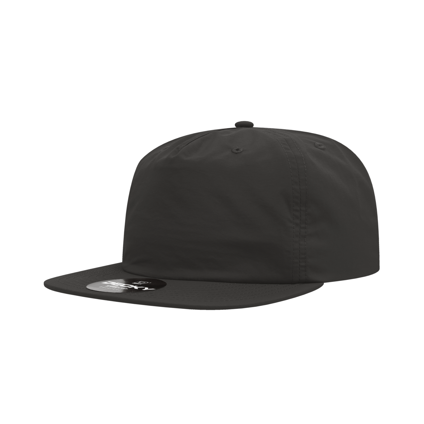 Decky 5 Panel High Profile Relaxed Nylon Surf Hat