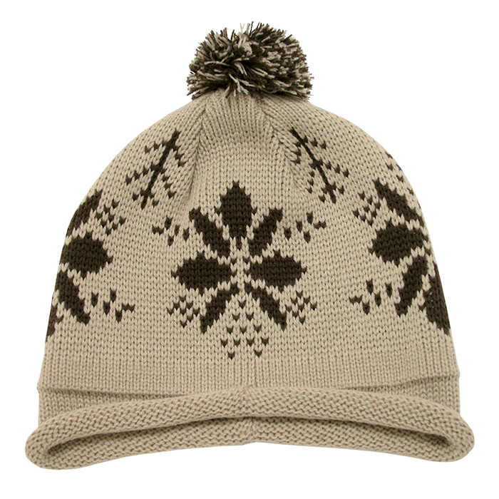 Decky 611B Pom Beanie - 100% Acrylic