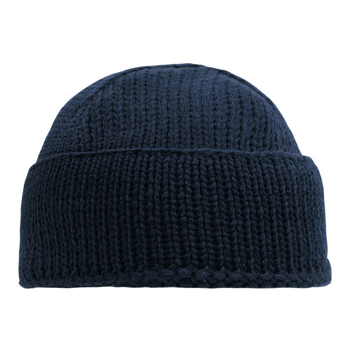 Decky Knitted Flat Top Cap w/ Visor