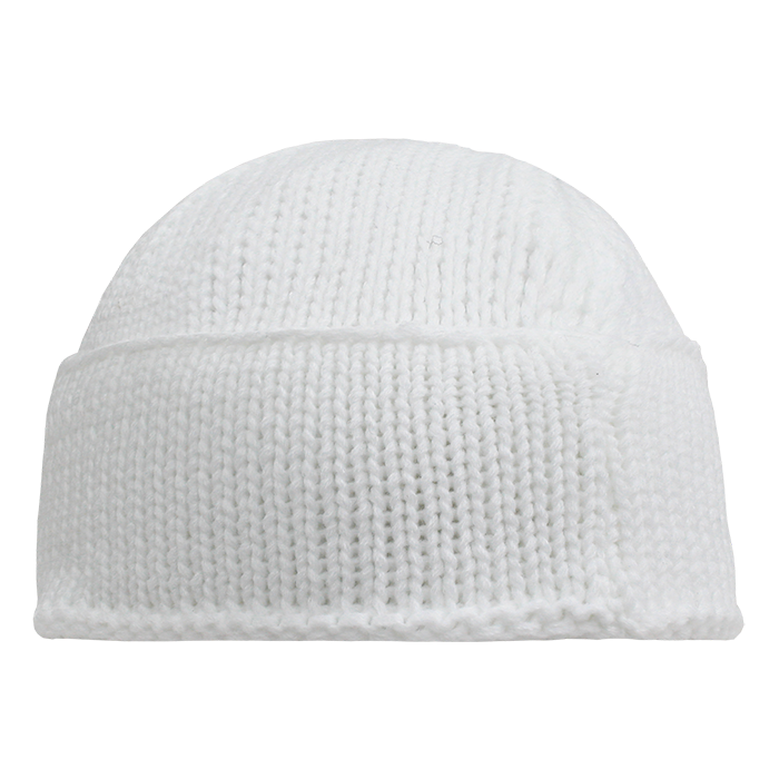 Decky Knitted Flat Top Cap w/ Visor