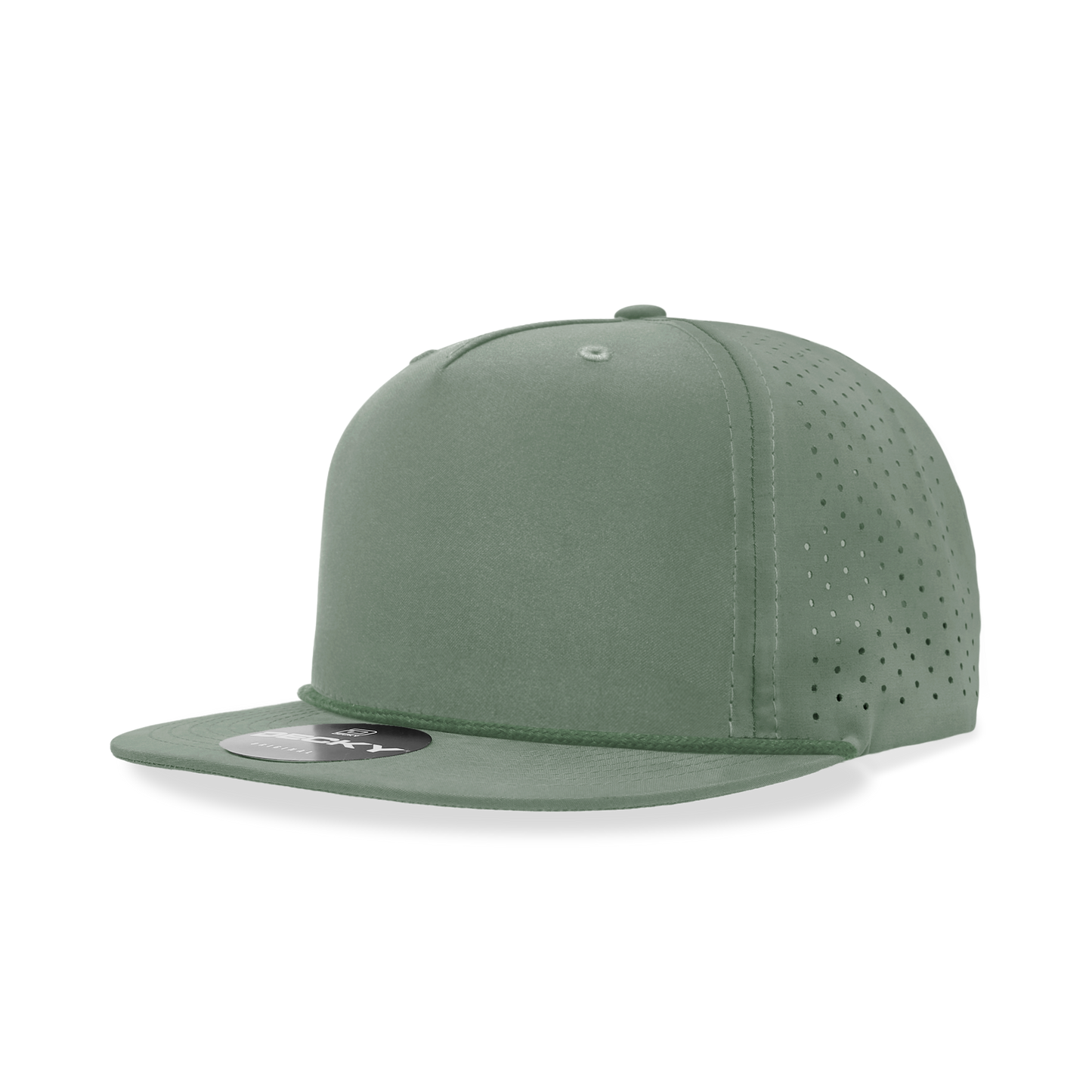 Decky 6226 Baseball Cap - Structured, Flat Brim