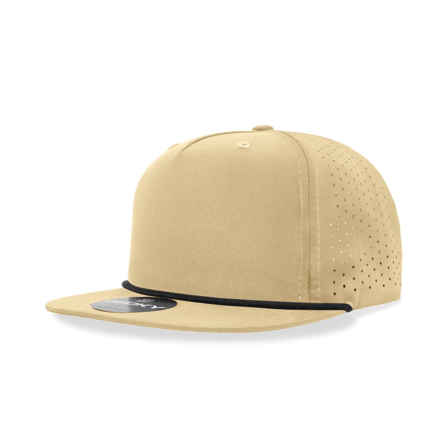 Decky 6226 Baseball Cap - Structured, Flat Brim