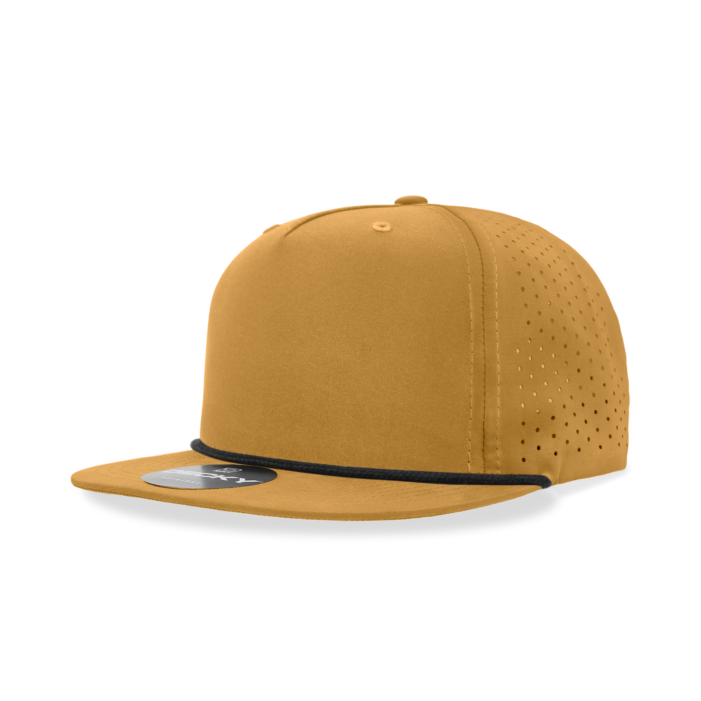 Decky 6226 Baseball Cap - Structured, Flat Brim