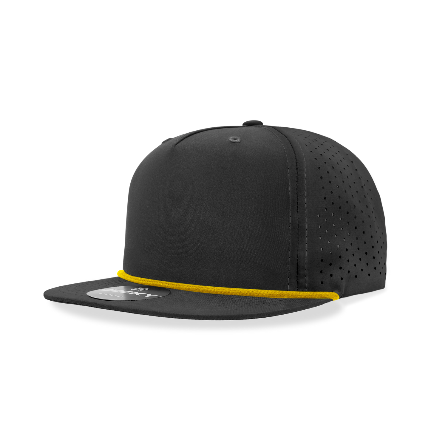 Decky 6226 Baseball Cap - Structured, Flat Brim
