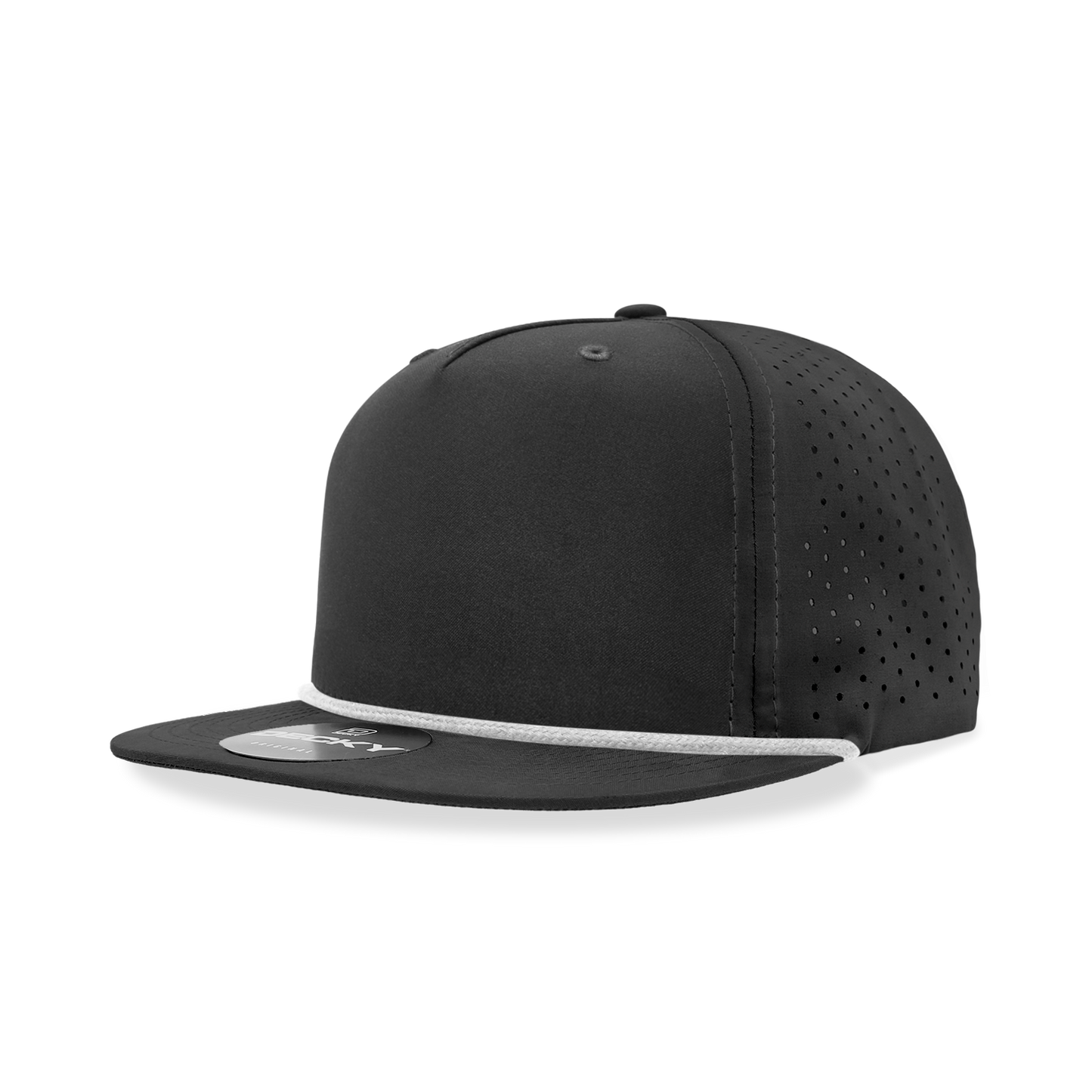 Decky 6226 Baseball Cap - Structured, Flat Brim