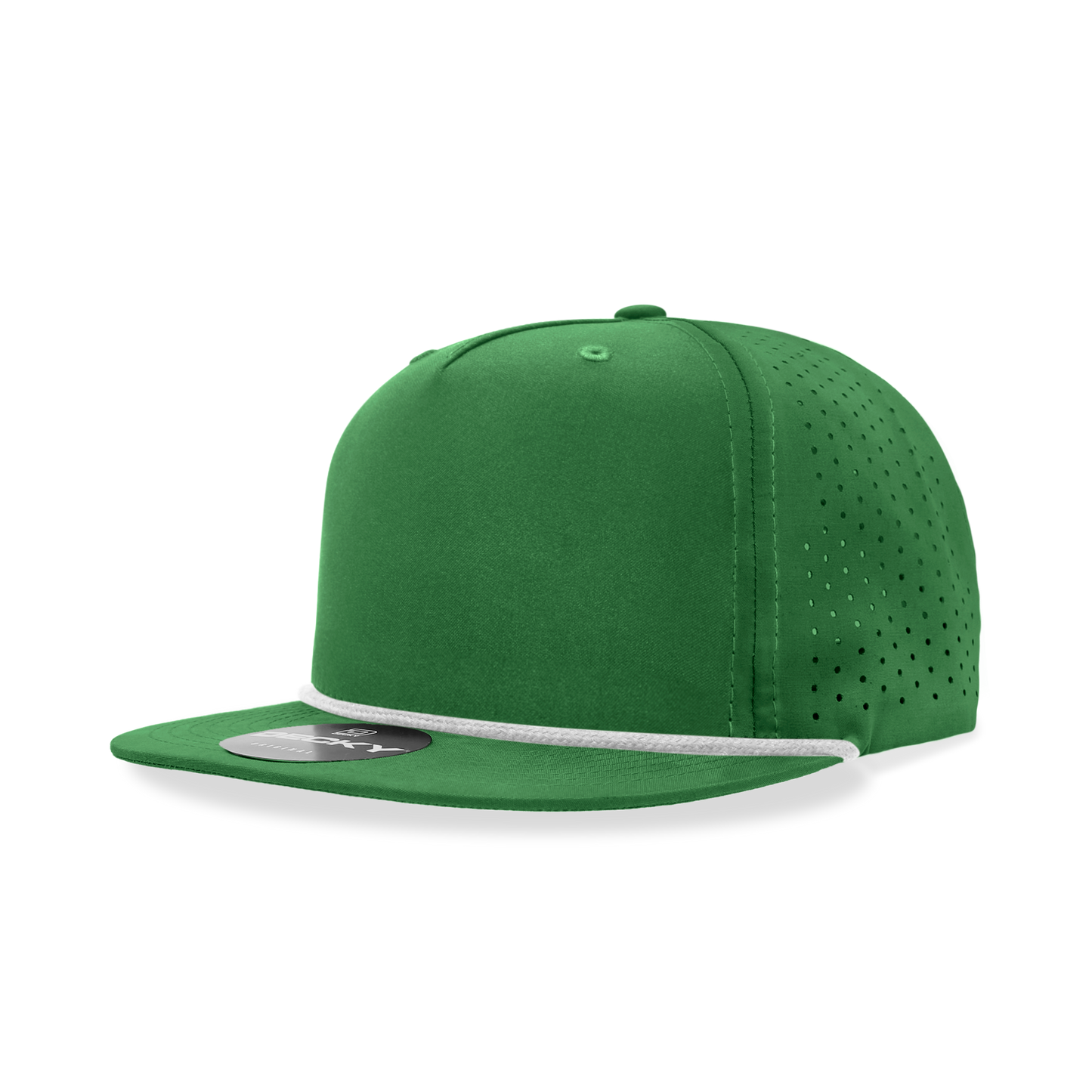 Decky 6226 Baseball Cap - Structured, Flat Brim