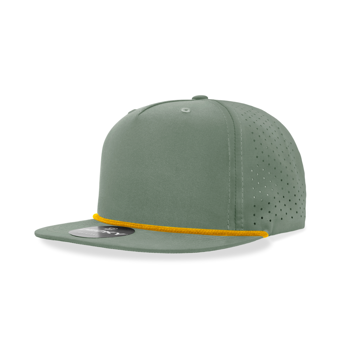 Decky 6226 Baseball Cap - Structured, Flat Brim