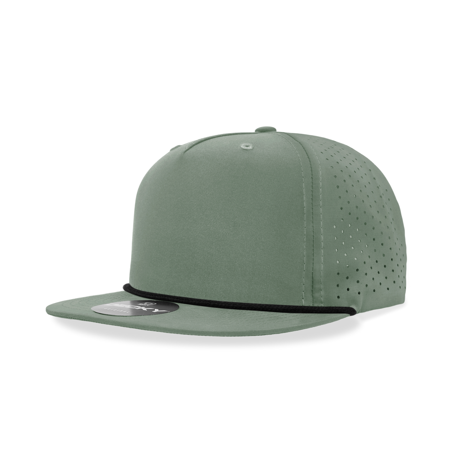 Decky 6226 Baseball Cap - Structured, Flat Brim