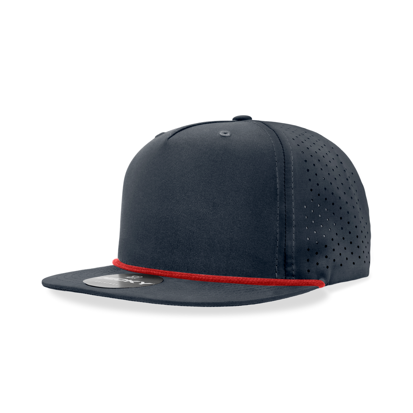 Decky 6226 Baseball Cap - Structured, Flat Brim