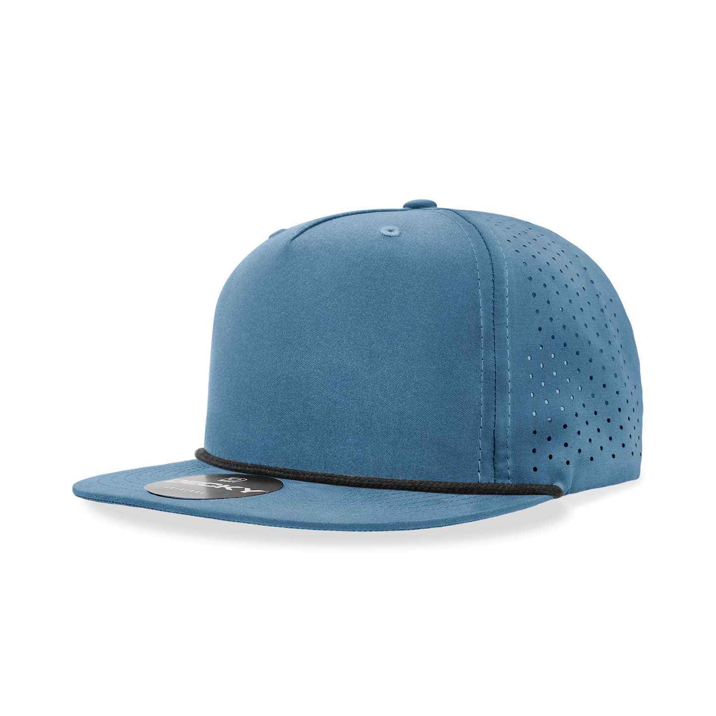 Decky 6226 Baseball Cap - Structured, Flat Brim