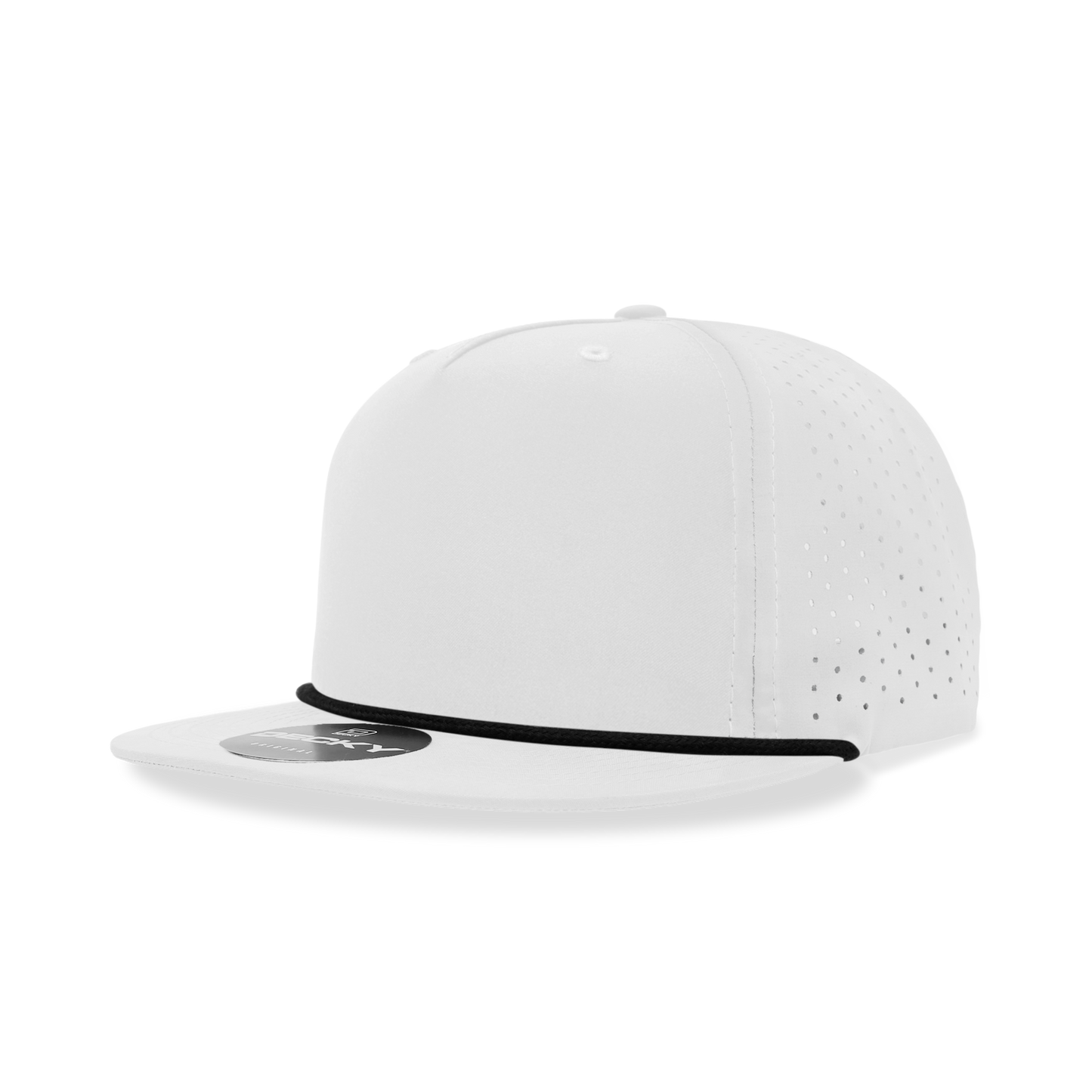 Decky 6226 Baseball Cap - Structured, Flat Brim