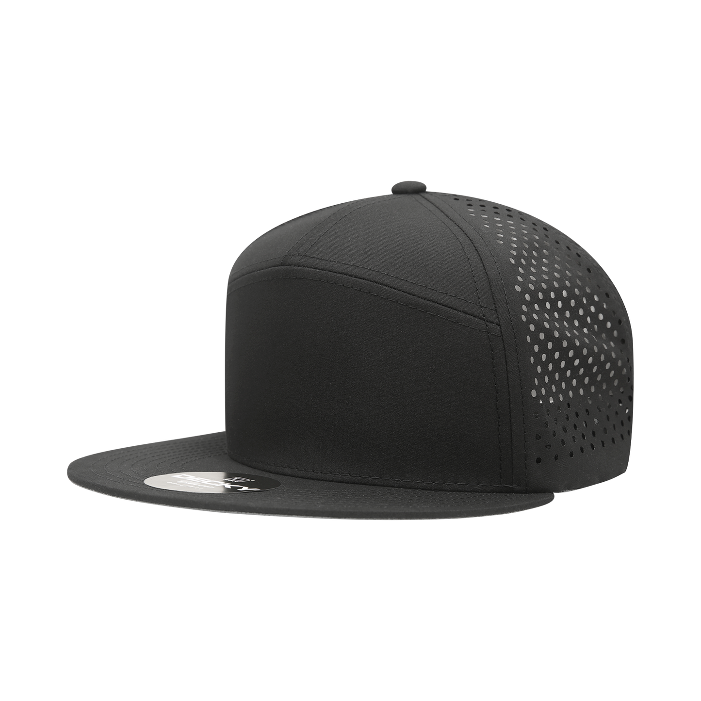 Decky 6230 Baseball Cap - 100% Polyester, Structured