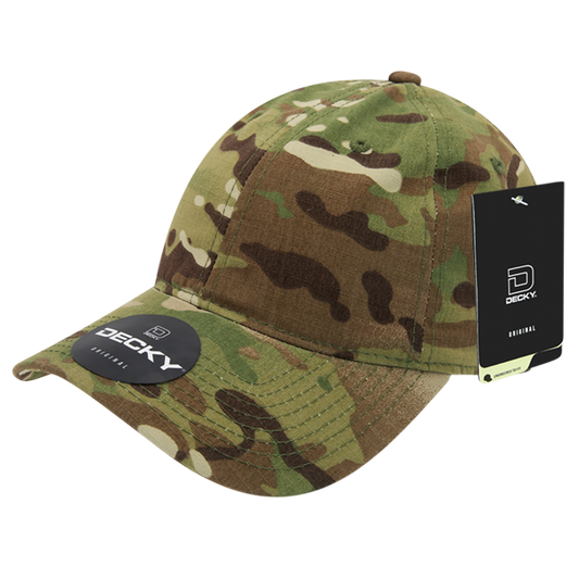 Decky 6 Panel Low Profile Relaxed Tie Dye Dad Hat