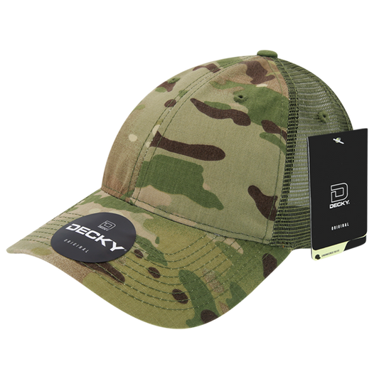Decky 6305 Baseball Cap - 100% Cotton, Curved Brim