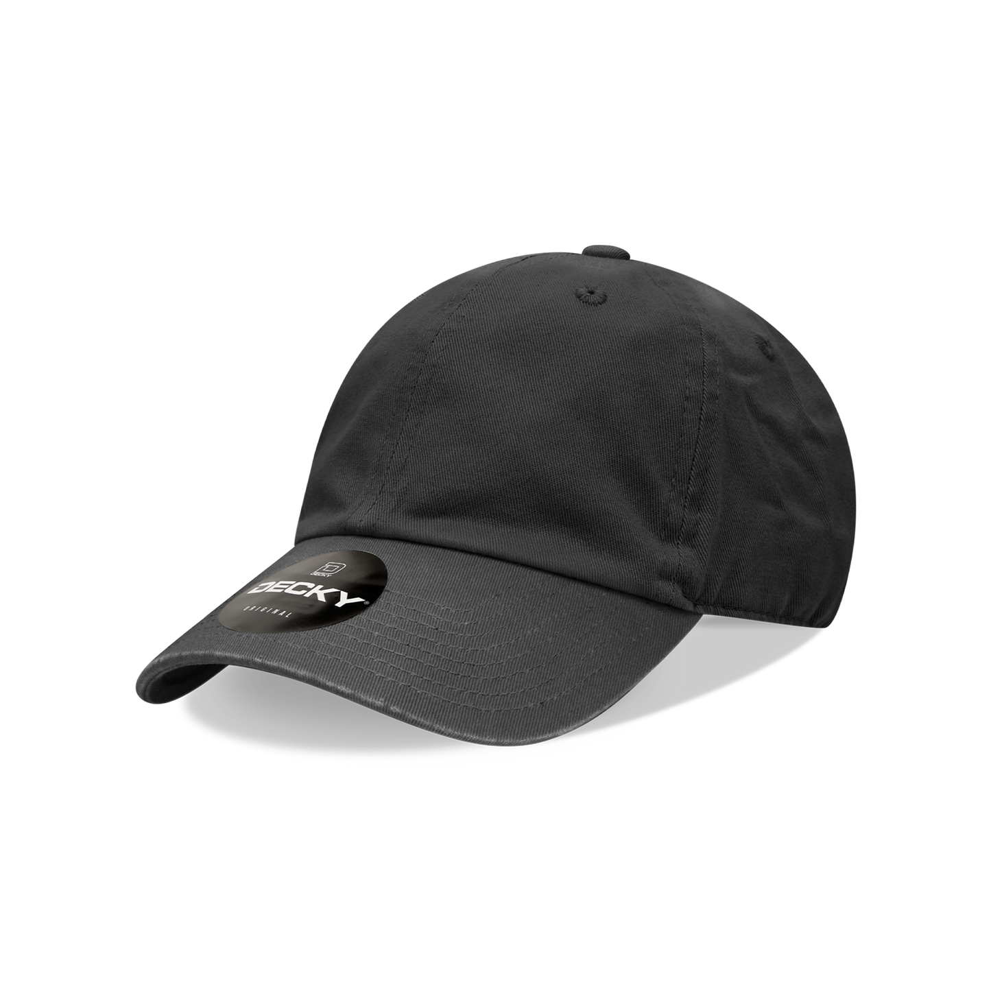 Decky 7005 Baseball Cap - 100% Cotton, Curved Brim