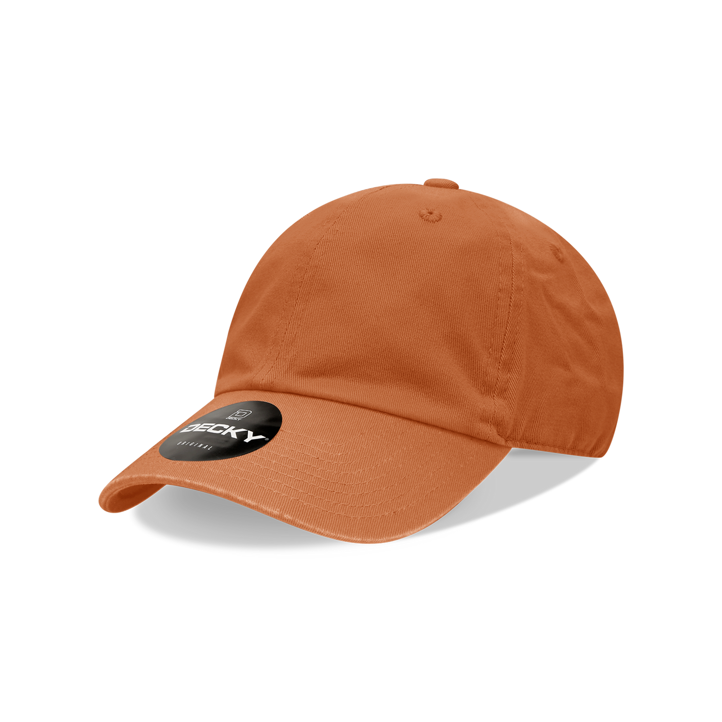 Decky 7005 Baseball Cap - 100% Cotton, Curved Brim