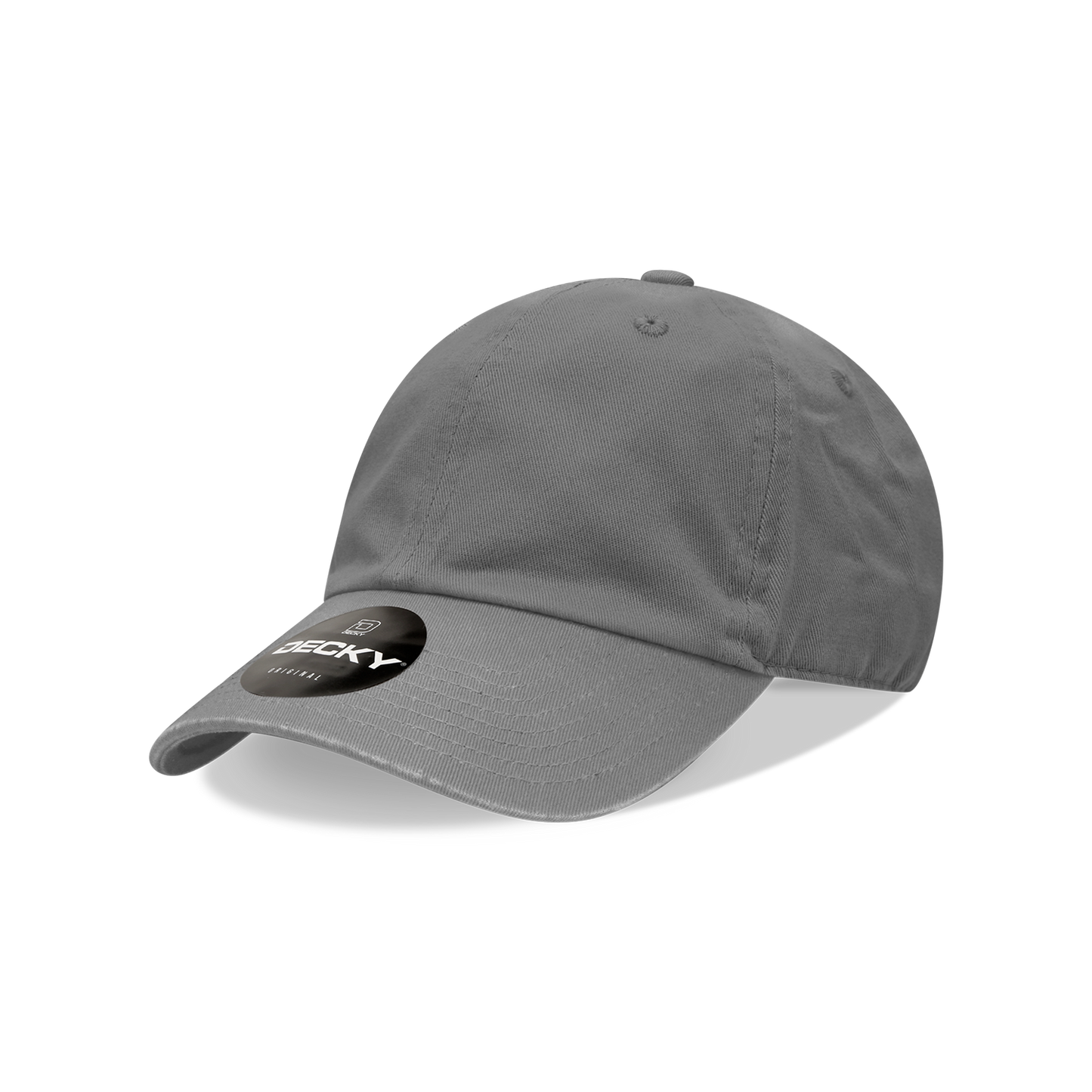 Decky 7005 Baseball Cap - 100% Cotton, Curved Brim