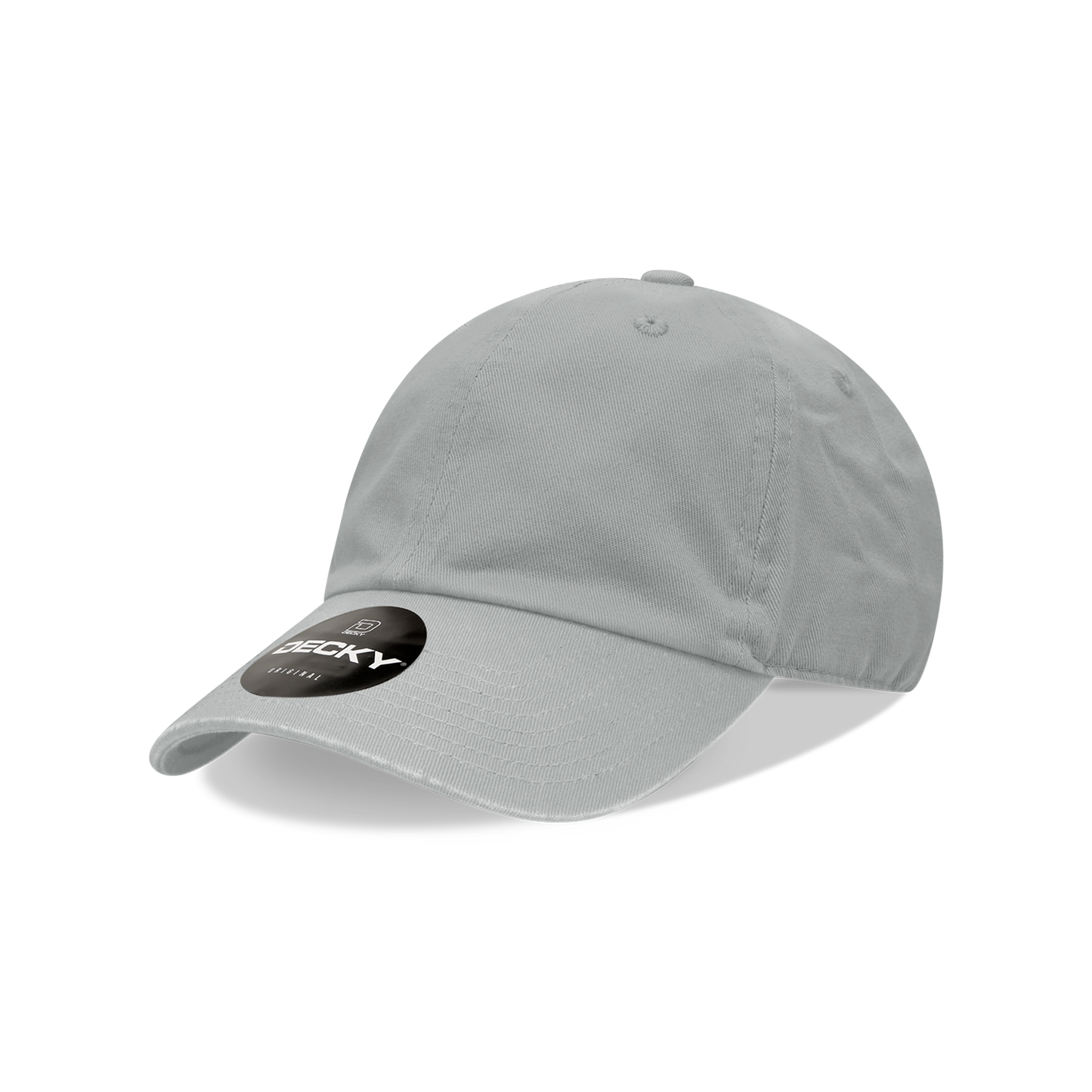 Decky 7005 Baseball Cap - 100% Cotton, Curved Brim