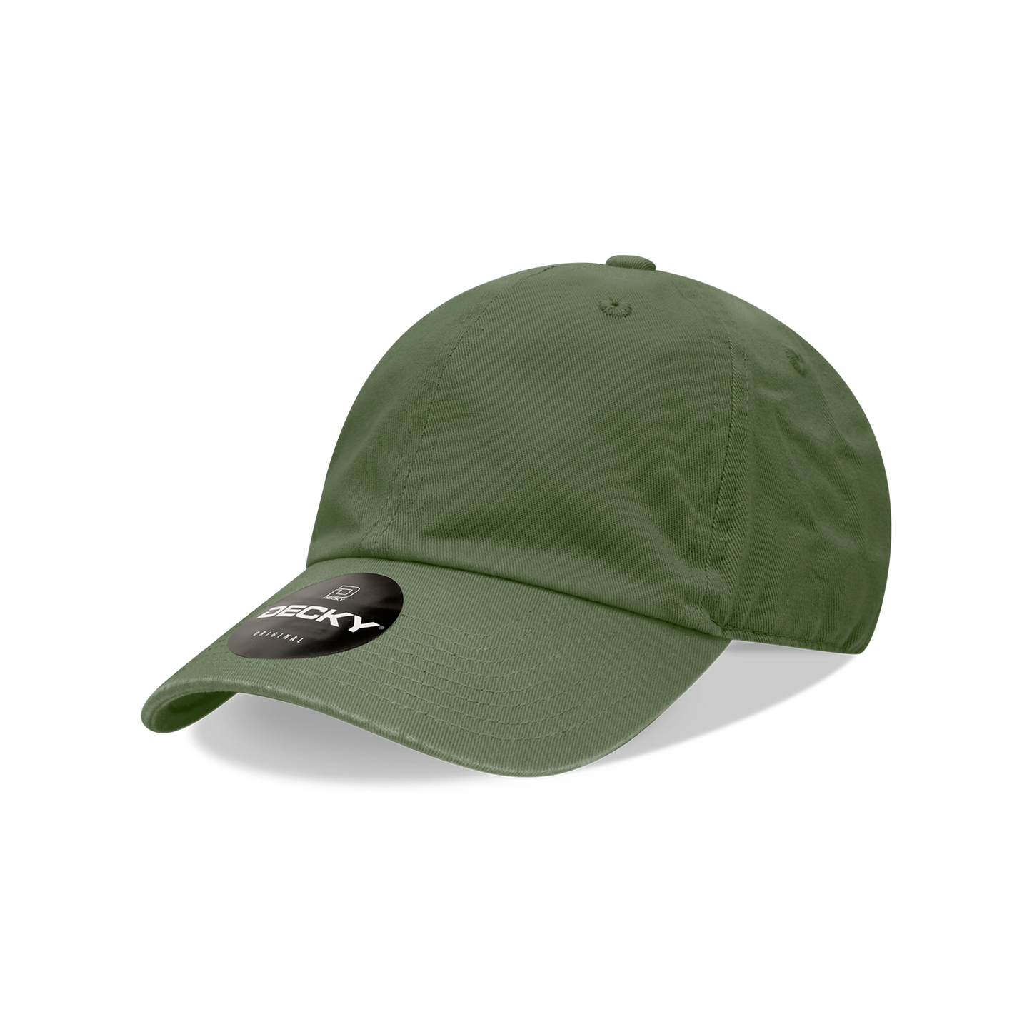 Decky 7005 Baseball Cap - 100% Cotton, Curved Brim