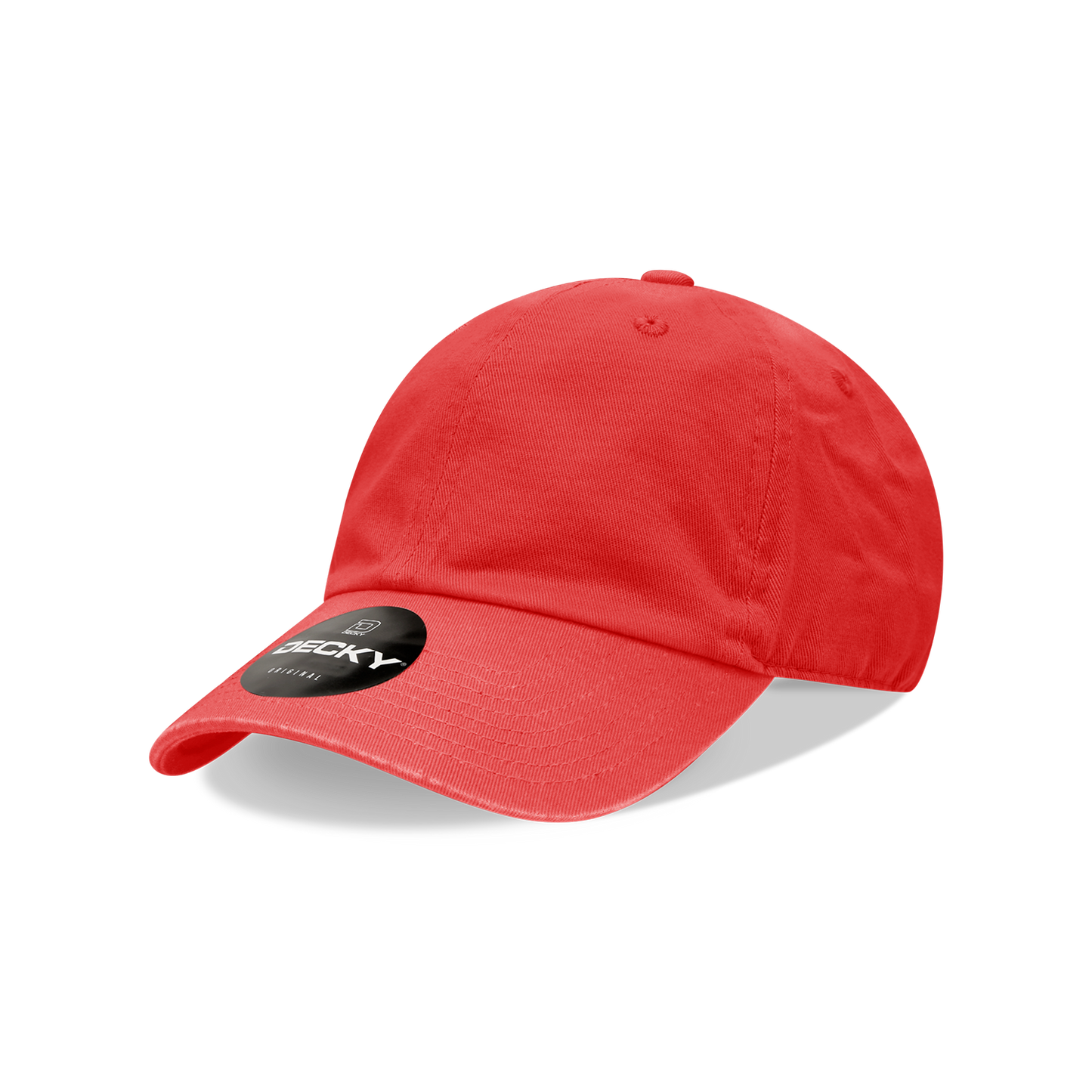 Decky 7005 Baseball Cap - 100% Cotton, Curved Brim