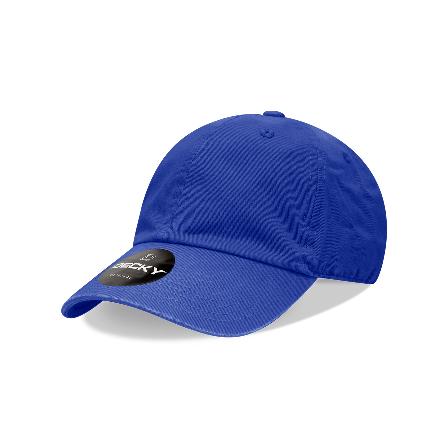 Decky 7005 Baseball Cap - 100% Cotton, Curved Brim