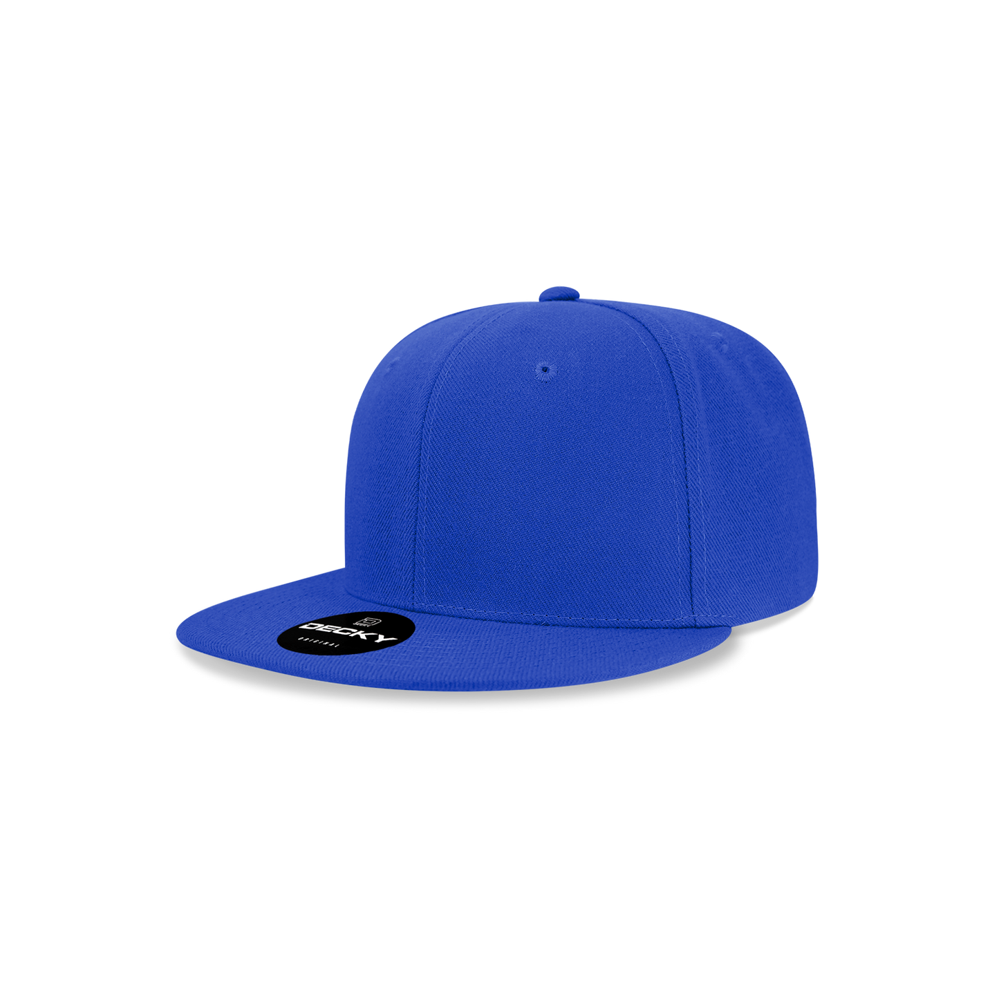 Decky 7011 Snapback Cap - 100% Polyester, Structured