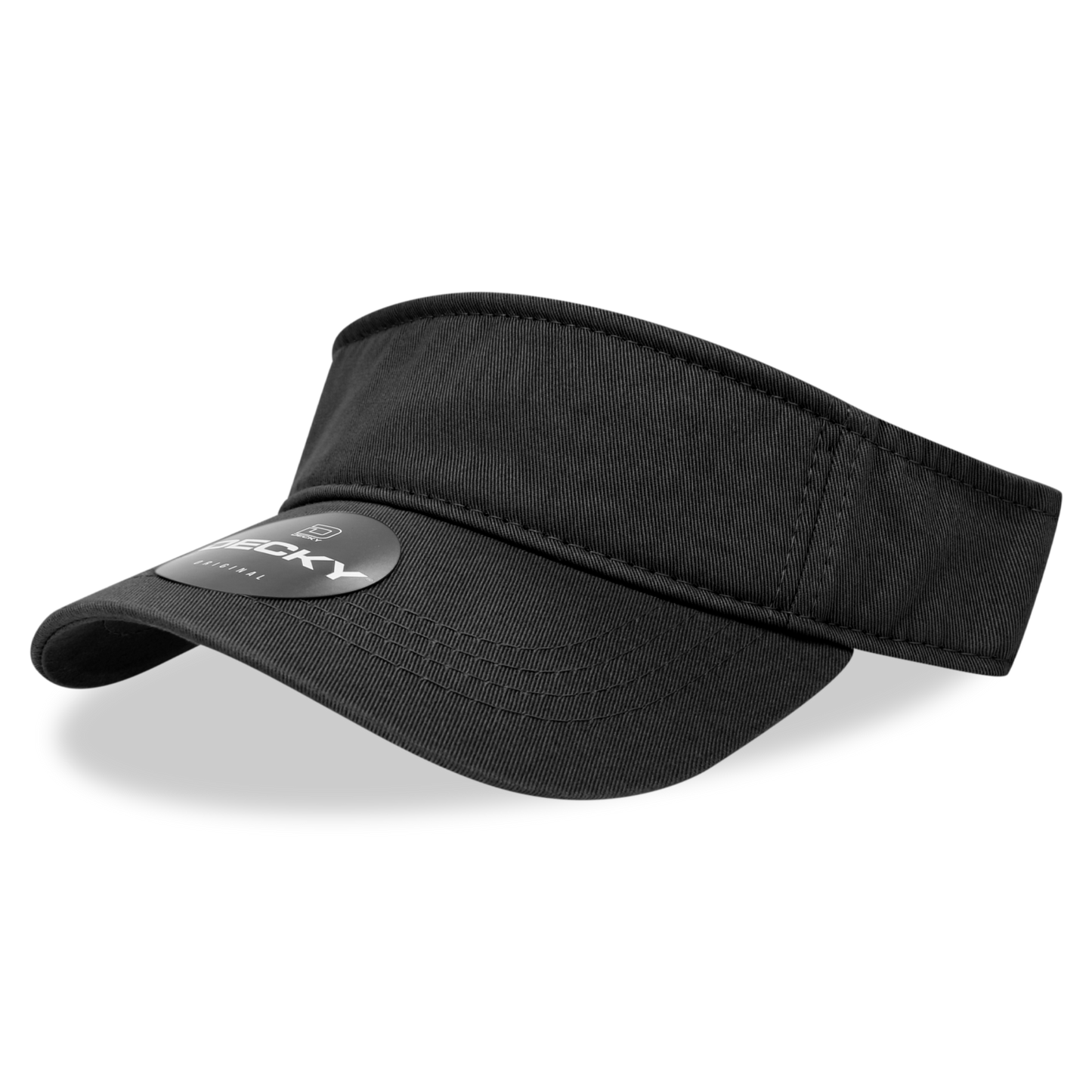 Decky 962 Visor Cap - Structured, Curved Brim