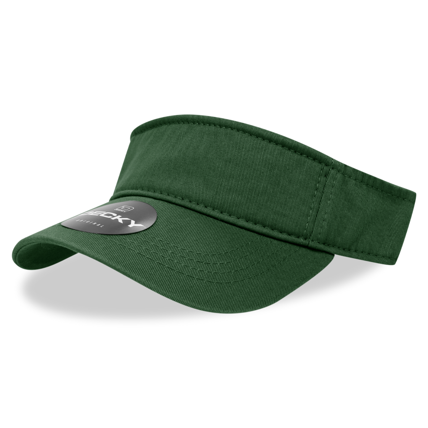 Decky 962 Visor Cap - Structured, Curved Brim
