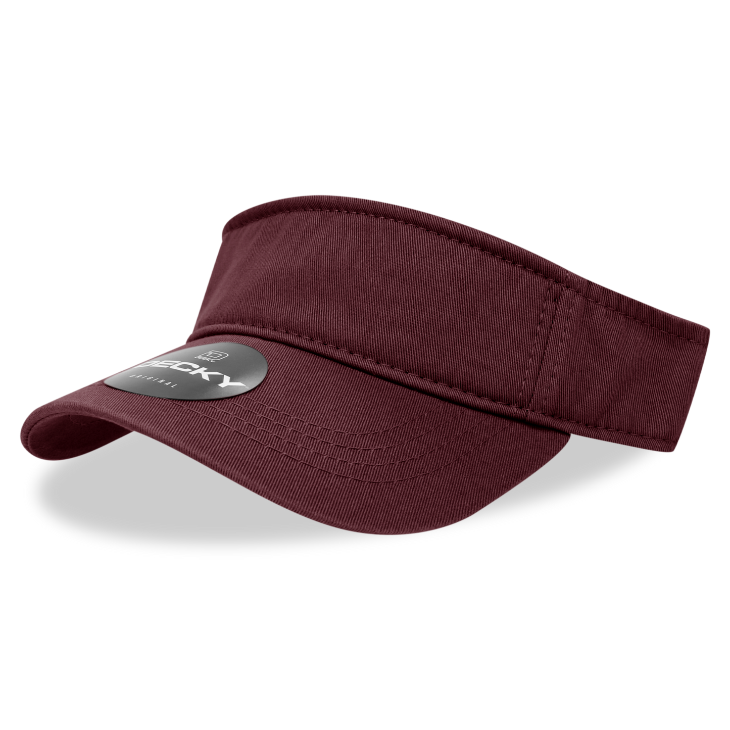 Decky 962 Visor Cap - Structured, Curved Brim