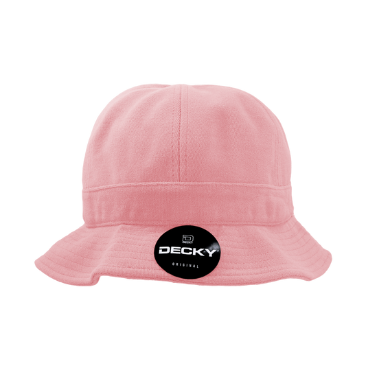 Decky 980 Bucket Hat - 100% Cotton, Curved Brim