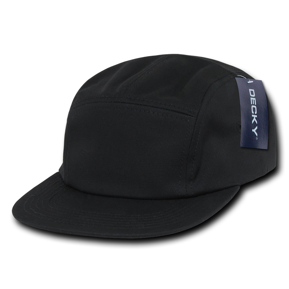 Decky 985 Baseball Cap - 100% Cotton, Flat Brim