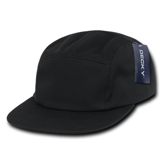 Decky 985 Baseball Cap - 100% Cotton, Flat Brim