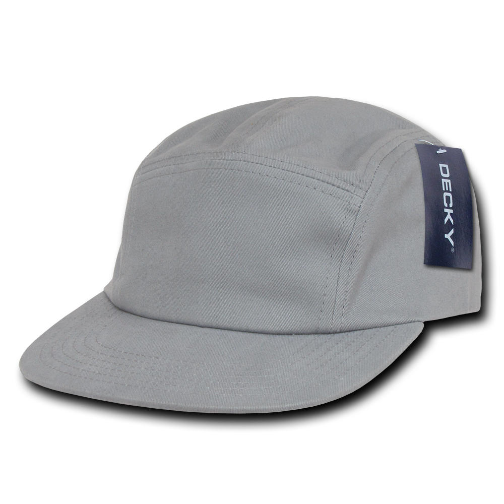 Decky 985 Baseball Cap - 100% Cotton, Flat Brim