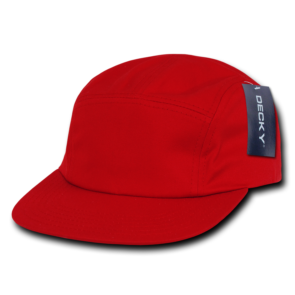 Decky 985 Baseball Cap - 100% Cotton, Flat Brim