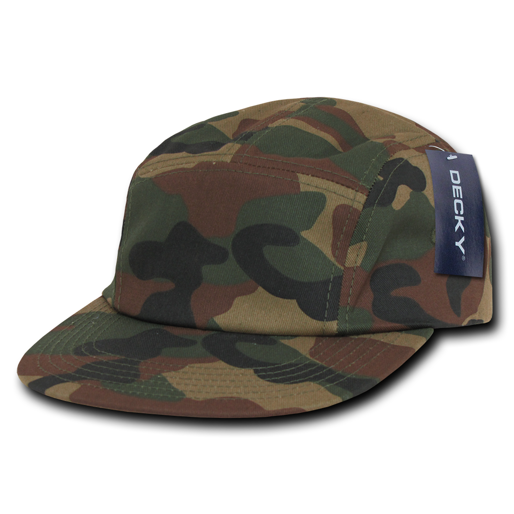 Decky 985 Baseball Cap - 100% Cotton, Flat Brim