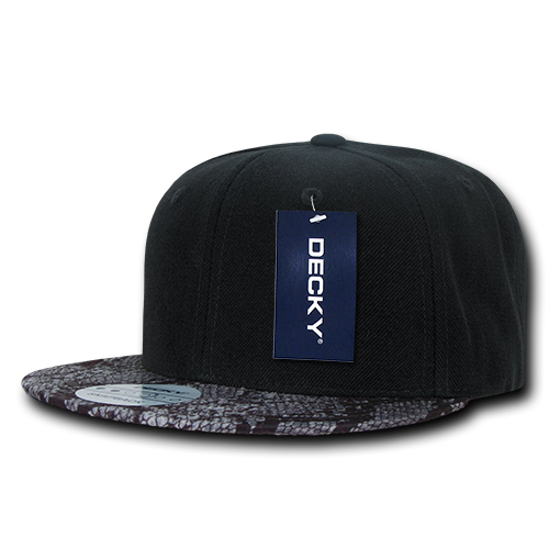 Decky 987 Baseball Cap - Structured, Flat Brim