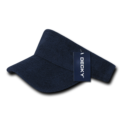 Decky 996 Visor Cap - Structured, Curved Brim