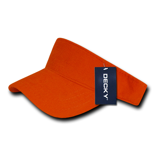 Decky 996 Visor Cap - Structured, Curved Brim