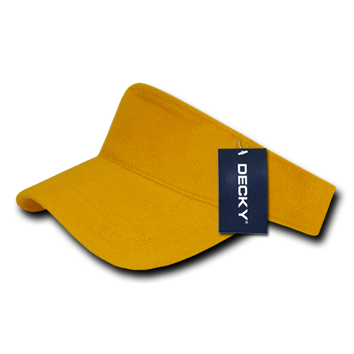 Decky 996 Visor Cap - Structured, Curved Brim