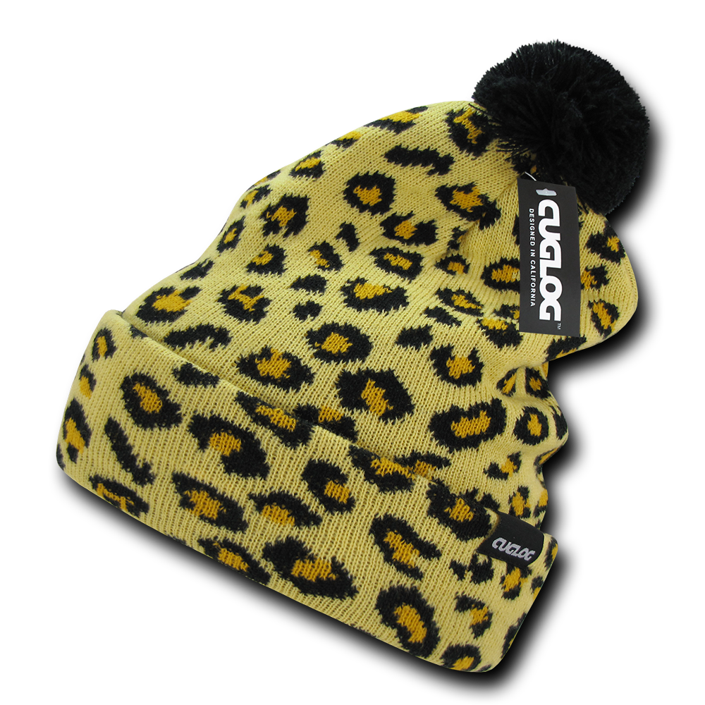 Decky K040 Pom Beanie - 100% Acrylic